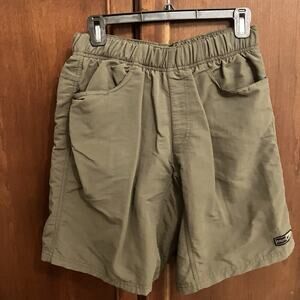REI Padded Mountain‎ Biking Shorts Green Hiking Camping Pockets Lined Mens Sz M